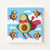 Superavocado Notizblock (Rückseite)