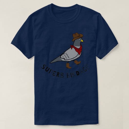 Superb Birdage T-Shirt (Design vorne)