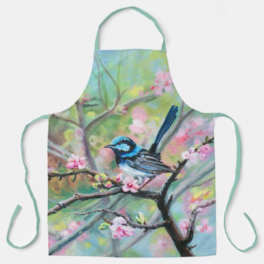 Superb Fairy Wren - Schürze (Vorderseite)