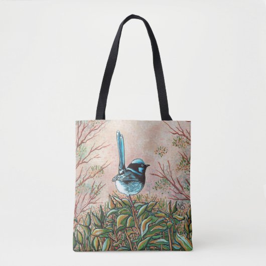 Superb Fairy Wren Tasche (Vorderseite)