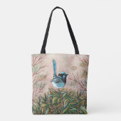 Superb Fairy Wren Tasche (Rückseite)