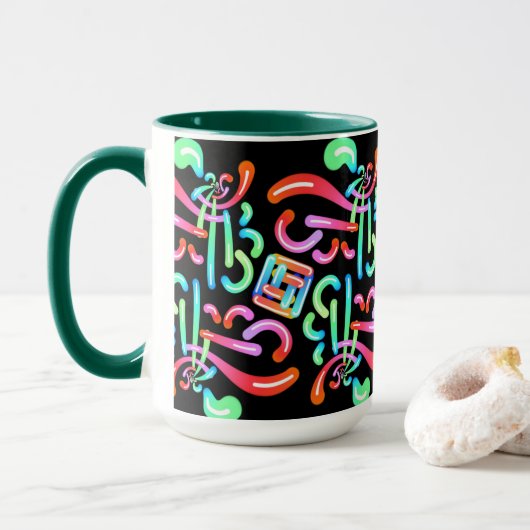 Superb High Quality MUG JIMETTE DESIGN Tasse (Mit Donut)