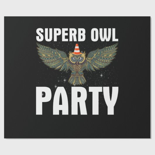 Superb Owl Party What We Do in the Shadows Classic Geschenkpapier (Flach)