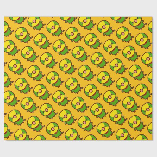 Superb parrot geschenkpapier (Flach)