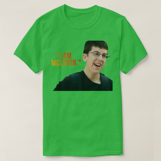 Superbad McLovin Ich bin McLovin Rot T-Shirt (Design vorne)