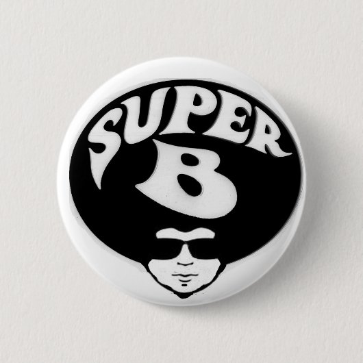 SuperbAfroknopf Button (Vorderseite)