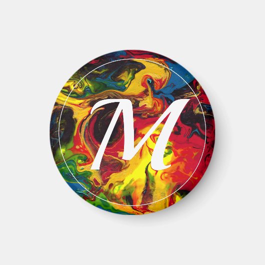 Superball Monogram Magnet (Vorne)