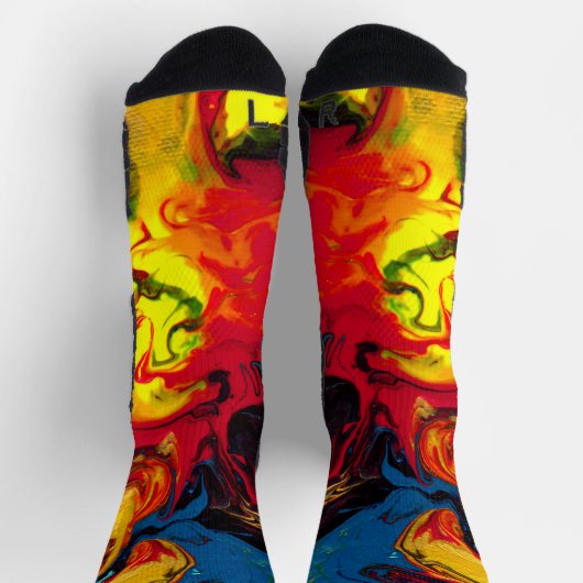 Superball Socken (Oben)