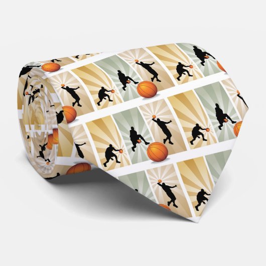 Superbasketball Krawatte (Gerollt)