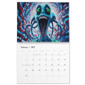 Superbeast KI-Kunst Kalender (Feb 2027)