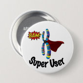 Superbenutzer Button (Vorne & Hinten)