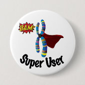 Superbenutzer Button (Vorderseite)