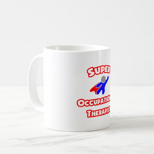 Superberufstherapeut Kaffeetasse (Vorderseite Links)