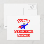 Superberufstherapeut Postkarte (Vorne/Hinten)