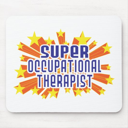 SuperBeschäftigungstherapeut Mousepad (Vorne)