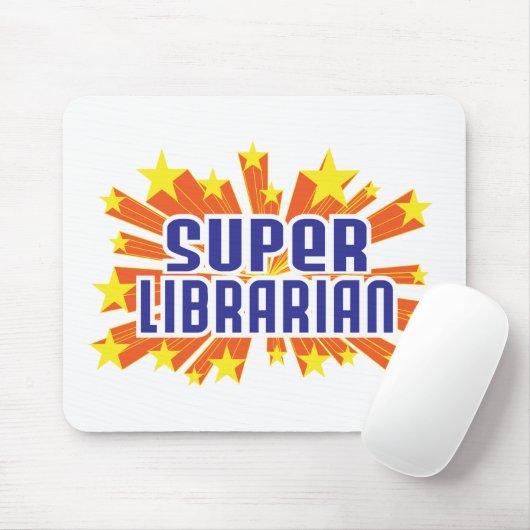 Superbibliothekar Mousepad (Mit Mouse)