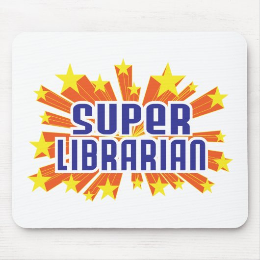 Superbibliothekar Mousepad (Vorne)