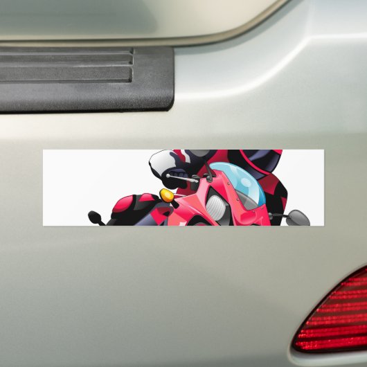 Superbike Autoaufkleber (Auf Auto)