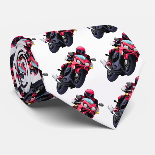 Superbike Krawatte (Gerollt)