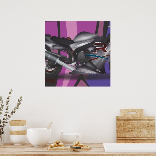 Superbike Poster (Küche)