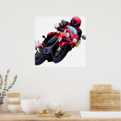 Superbike Poster (Küche)