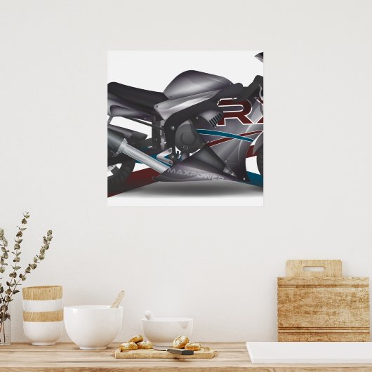 Superbike Poster (Küche)