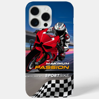 Superbike-Rennsport-Maximale-Leidenschaft-Biker-Gr Case-Mate iPhone Hülle