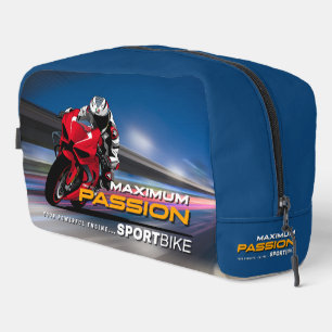Superbike-Rennsport-Maximale-Leidenschaft-Biker-Gr Waschbeutel