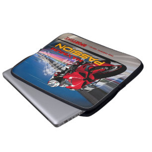 Superbike-Rennsport Maximum Passion Biker-Grafik 1 Laptopschutzhülle