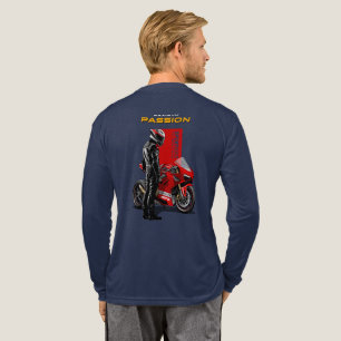 Superbike-Rennsport Maximum Passion Biker-Grafik 2 Tri-Blend Shirt