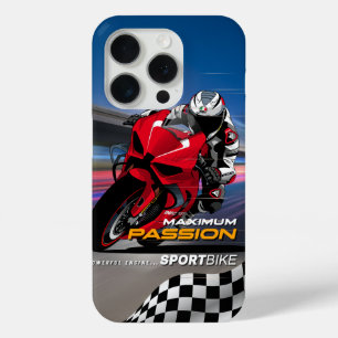 Superbike-Rennsport-Maximum-Passion-Biker-Grafik Case-Mate iPhone Hülle