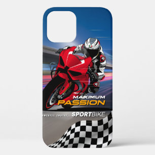Superbike-Rennsport-Maximum-Passion-Biker-Grafik Case-Mate iPhone Hülle