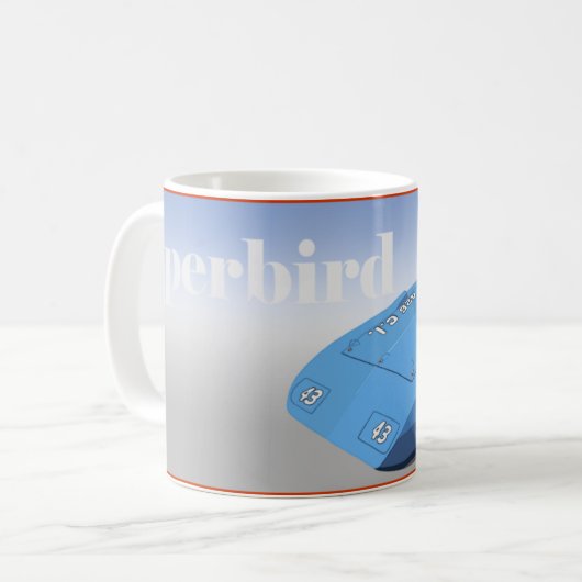 Superbird 43 kaffeetasse (Vorderseite Links)
