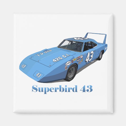 Superbird 43 magnet (Vorne)