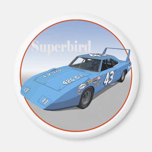 Superbird 43 magnet (Vorne)