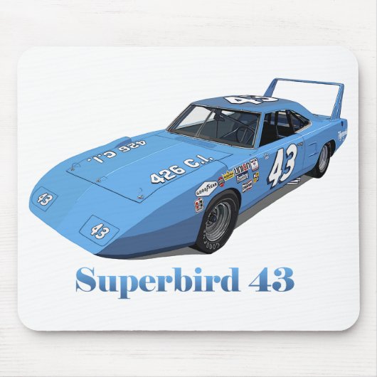 Superbird 43 mousepad (Vorne)