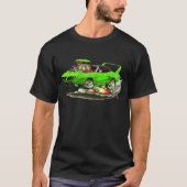 Superbird grünes Auto 1970 T-Shirt (Vorderseite)