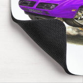 Superbird lila Auto 1970 Mousepad (Ecke)