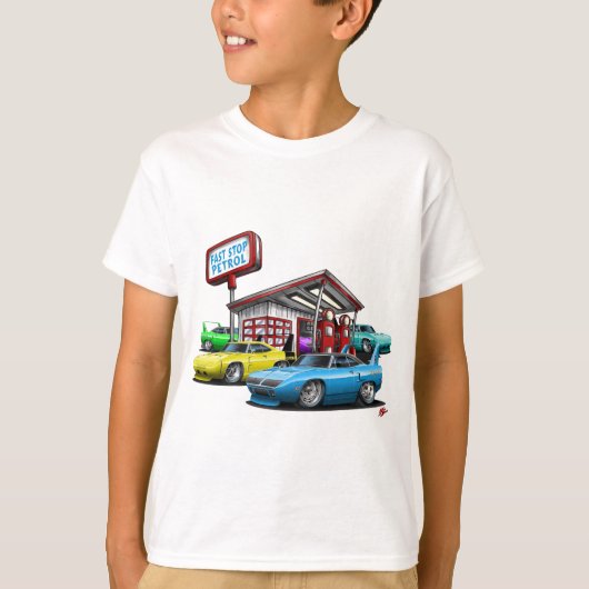 Superbird Tankstelle 1970 T-Shirt (Vorderseite)