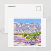 Superbloom Postkarte (Vorne/Hinten)