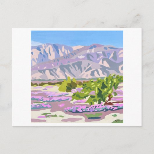 Superblüte Postkarte (Vorderseite)
