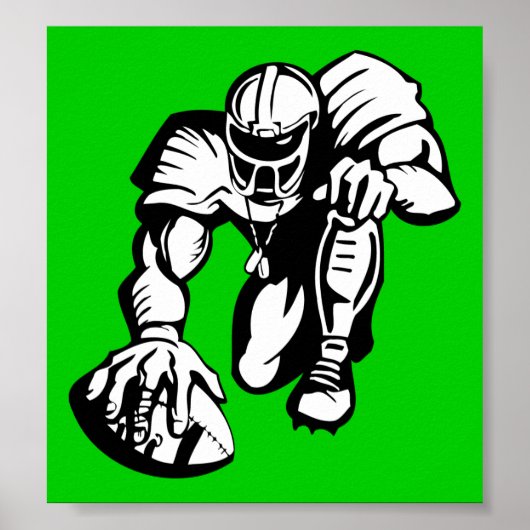 SUPERBOWL Football player062 Spieler Sport Poster (Vorne)