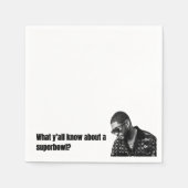 Superbowl Napkins Serviette (Vorderseite)