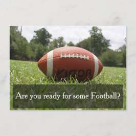 Superbowl-Party Einladungen