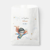 Superboy-Kindergeburtstag Geschenktütchen (Vorderseite)