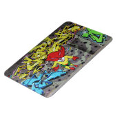 Superbunny Graffiti Magnet (Linke Seite)
