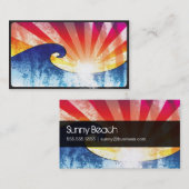 SuperCali Sonnenuntergang-Wunder Visitenkarte (Vorne/Hinten)