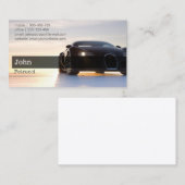 Supercar-Auto-Händler Visitenkarte (Vorne/Hinten)