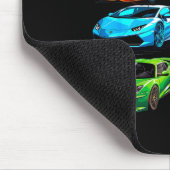Supercar Cool Car Guy Srts Racing Fan Graphic Men  Mousepad (Ecke)