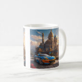 Supercar cool schönes Kloster Kaffeetasse (VorderseiteRechts)